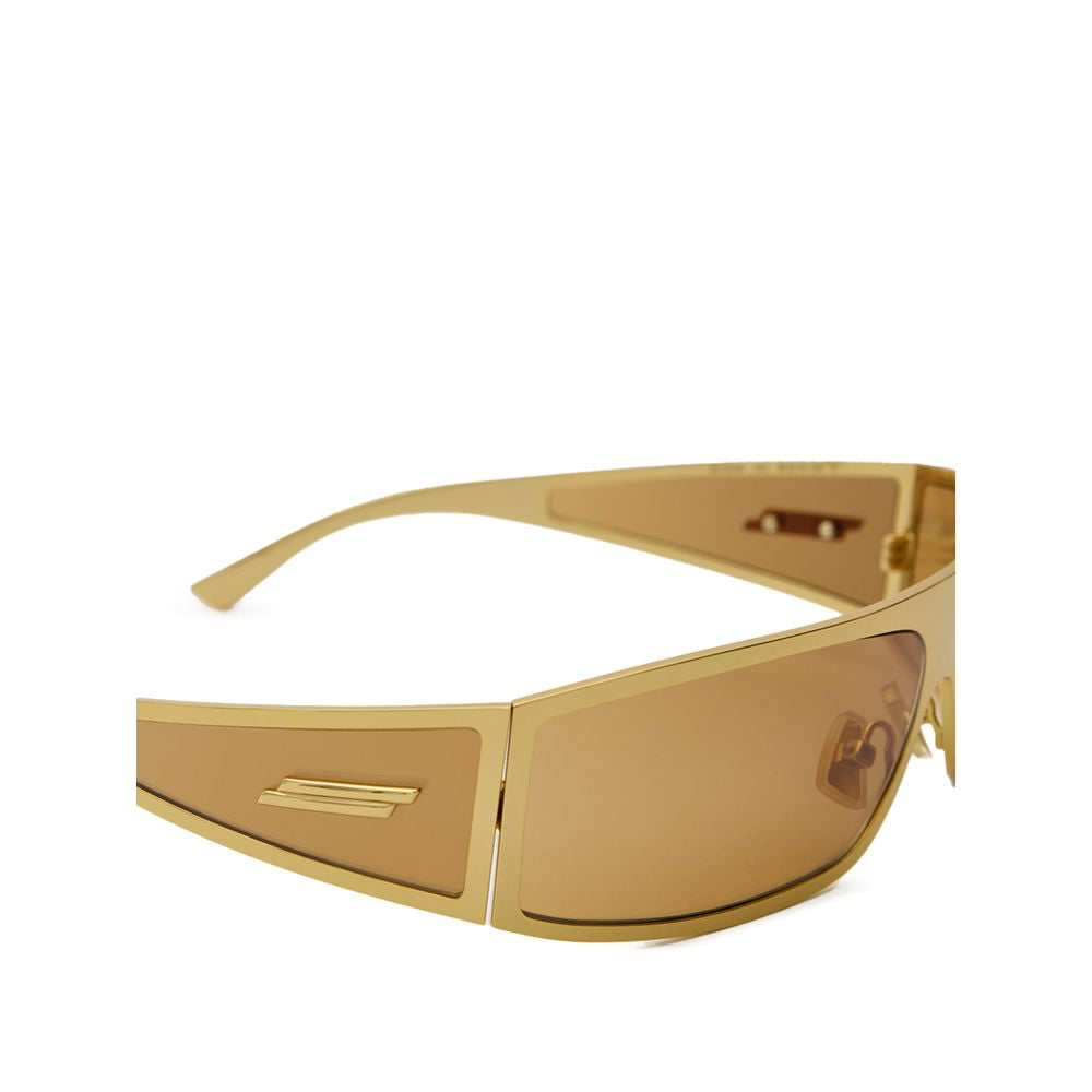 Bottega Veneta Gold Metal Sunglasses | Regal Royce
