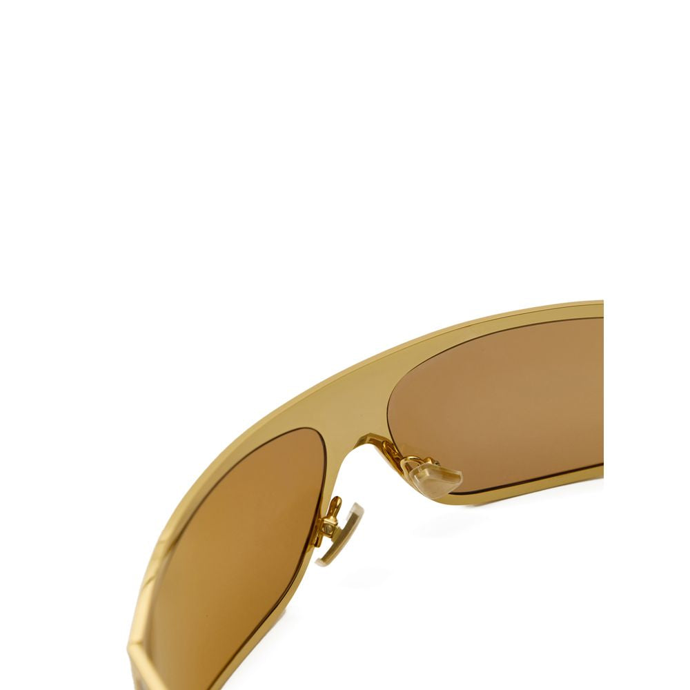 Bottega Veneta Gold Metal Sunglasses | Regal Royce