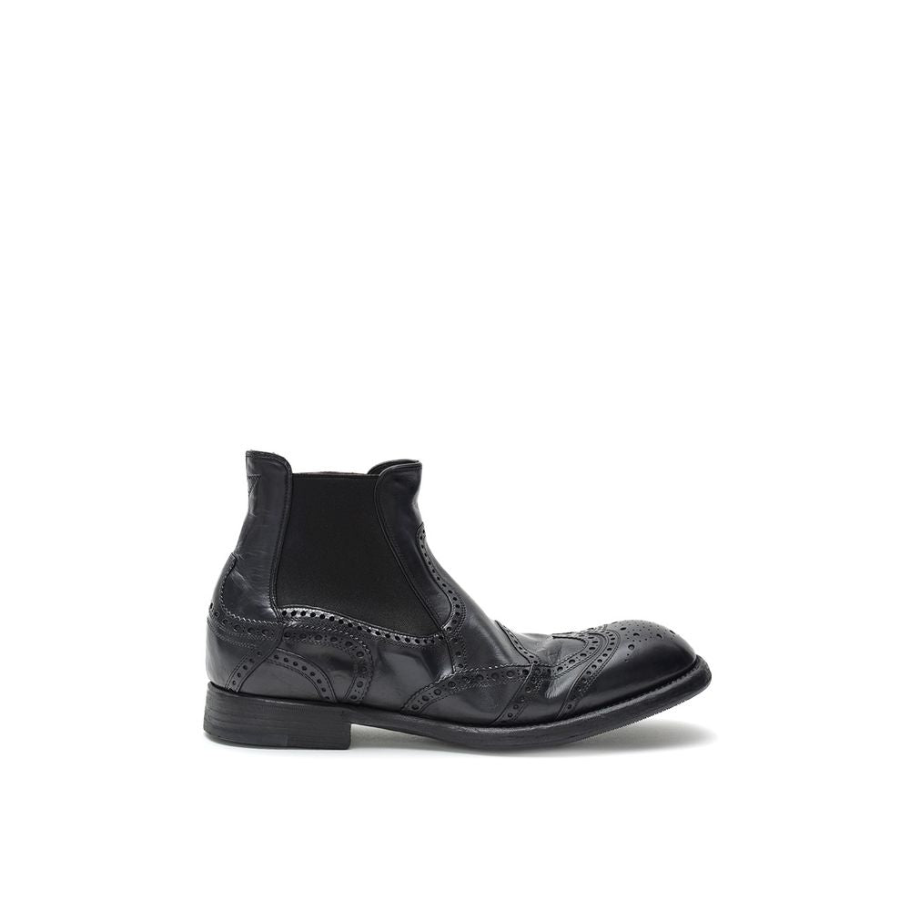 Dolce & Gabbana Black Leather Chelsea Boots | Regal Royce