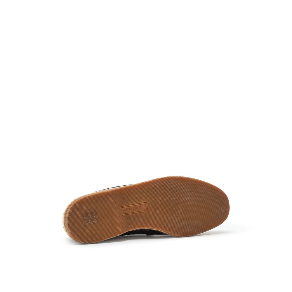 Dolce & Gabbana Brown Suede Leather Espadrilles | Regal Royce