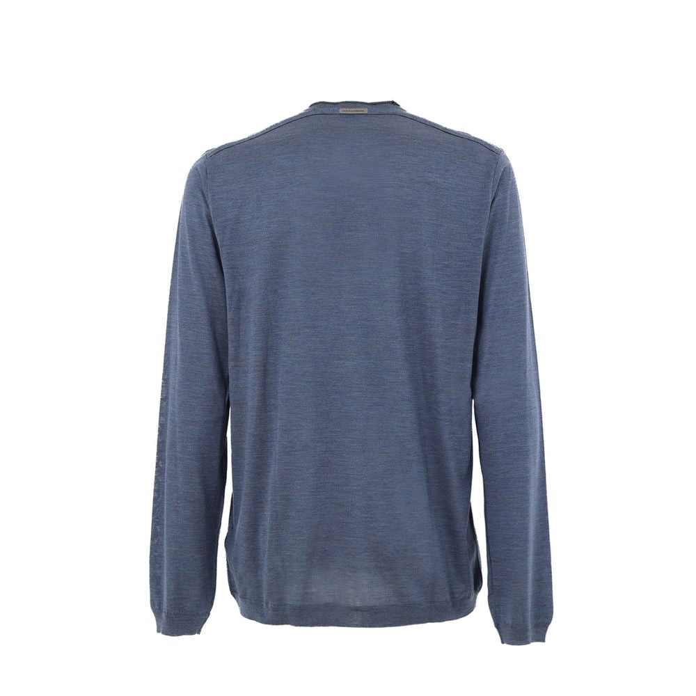 Dolce & Gabbana Blue Silk Sweatshirt | Regal Royce