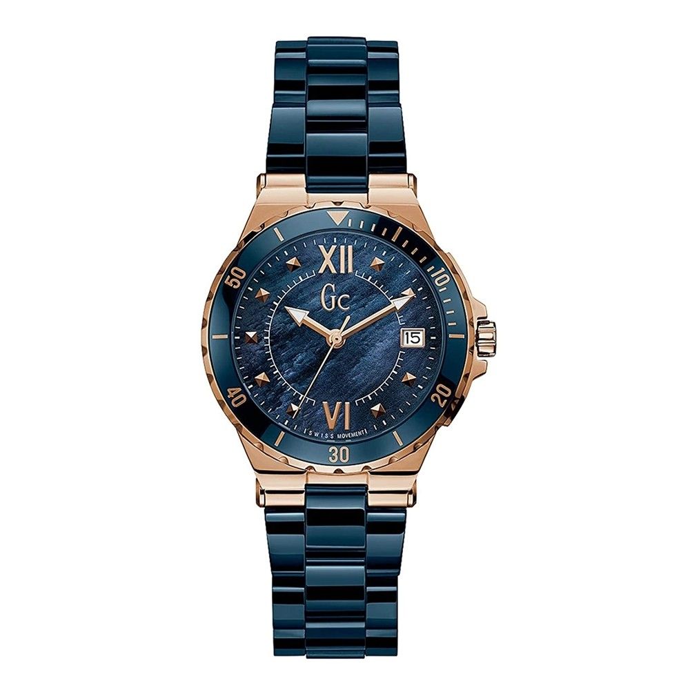 GC Blue Stainless Steel Dress Watch | Regal Royce