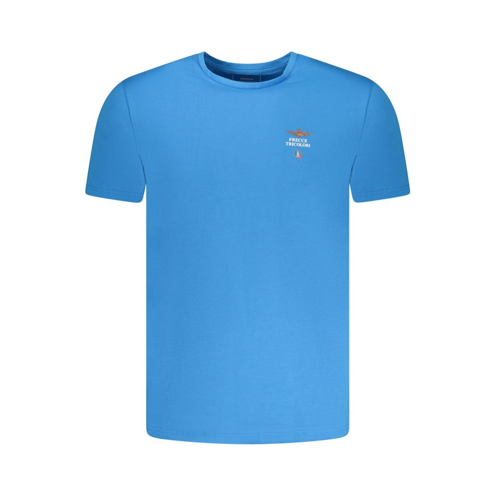 Aeronautica Militare Azzurro Cotton Men's Shirt | Regal Royce