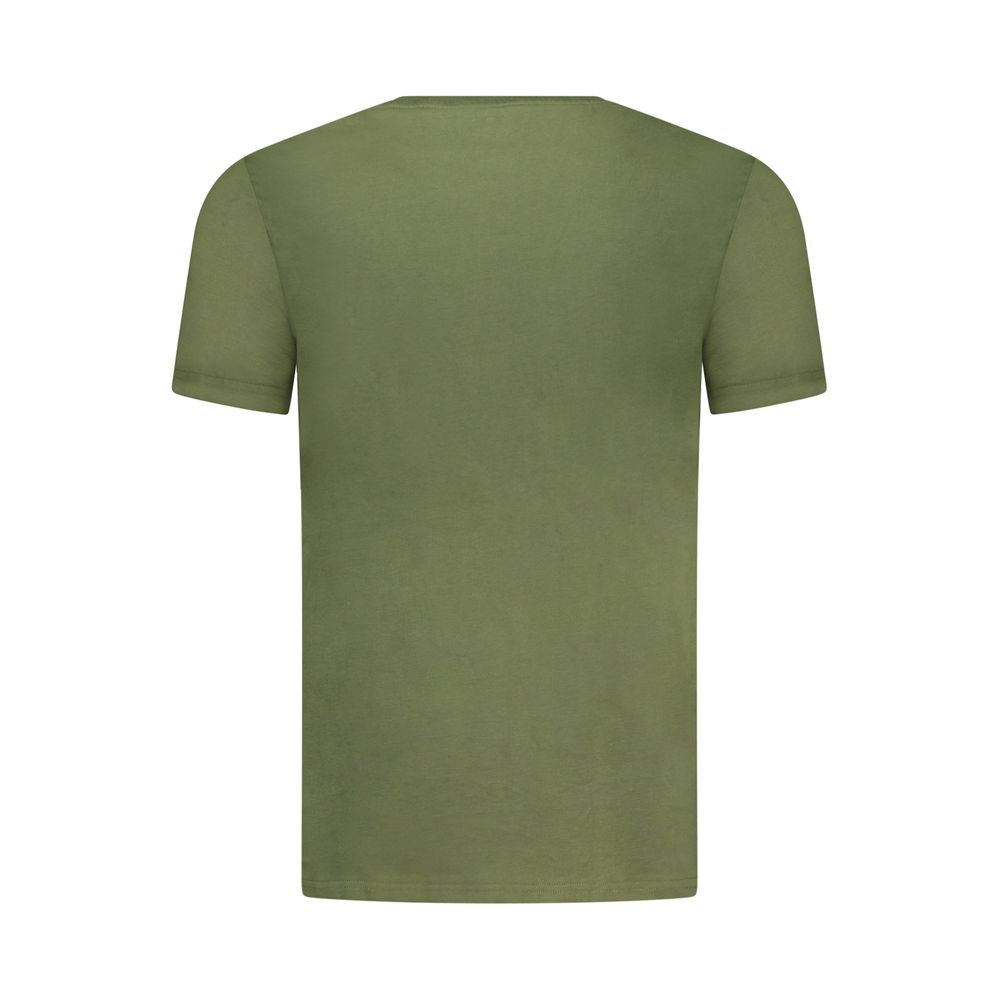Aeronautica Militare Verde Cotton Mens Underwear Shirt | Regal Royce