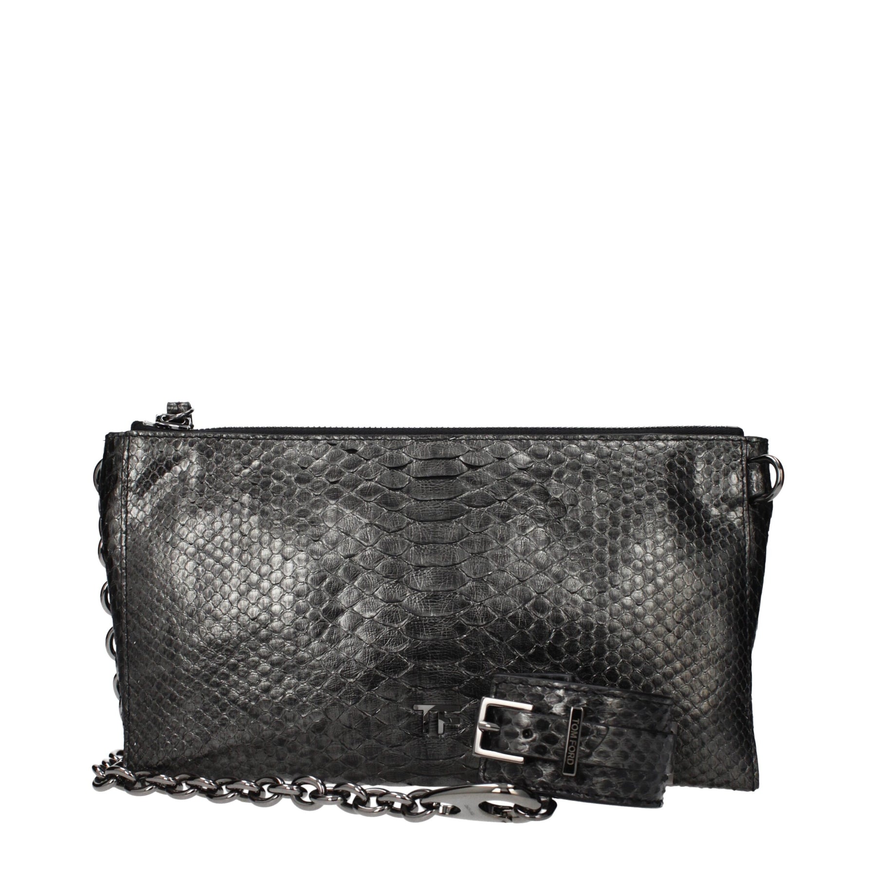 Tom Ford Gray Skin Handbag | Regal Royce