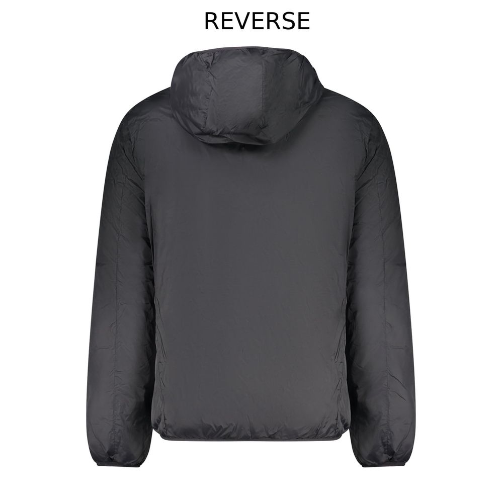 Norway 1963 Black Polyester Men's Reversible Jacket | Regal Royce