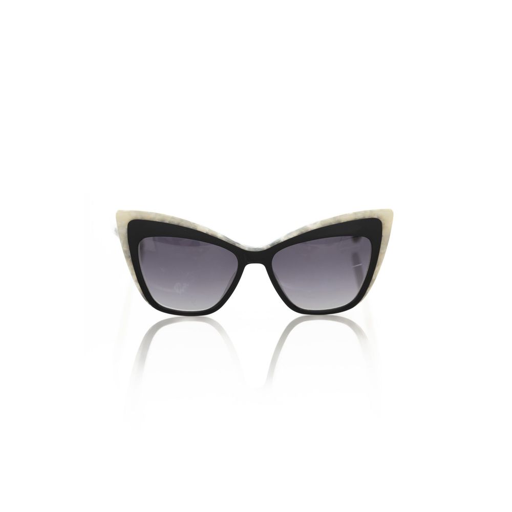 Frankie Morello Black Acetate Sunglasses