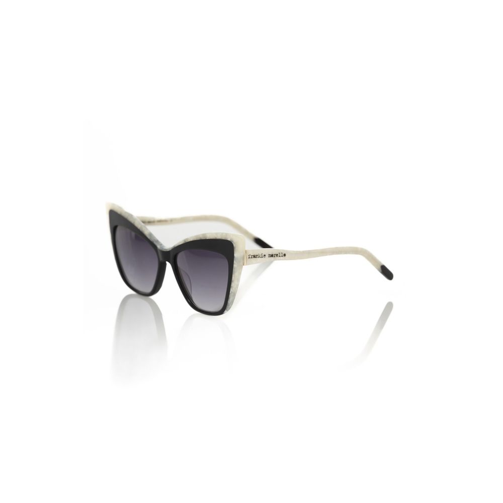 Frankie Morello Black Acetate Sunglasses | Regal Royce