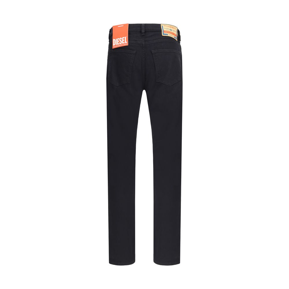 Diesel Black Cotton Slim Fit Jeans | Regal Royce