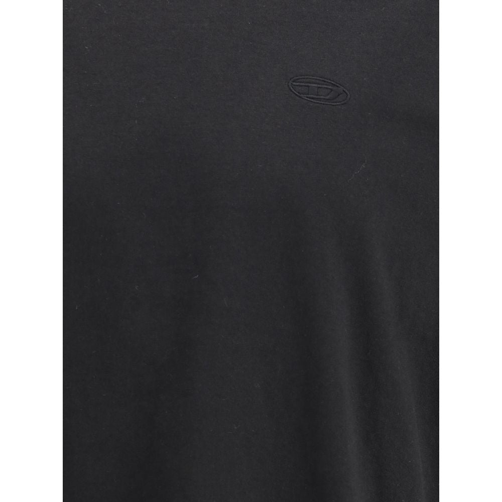 Diesel Black Cotton T-Shirt | Regal Royce