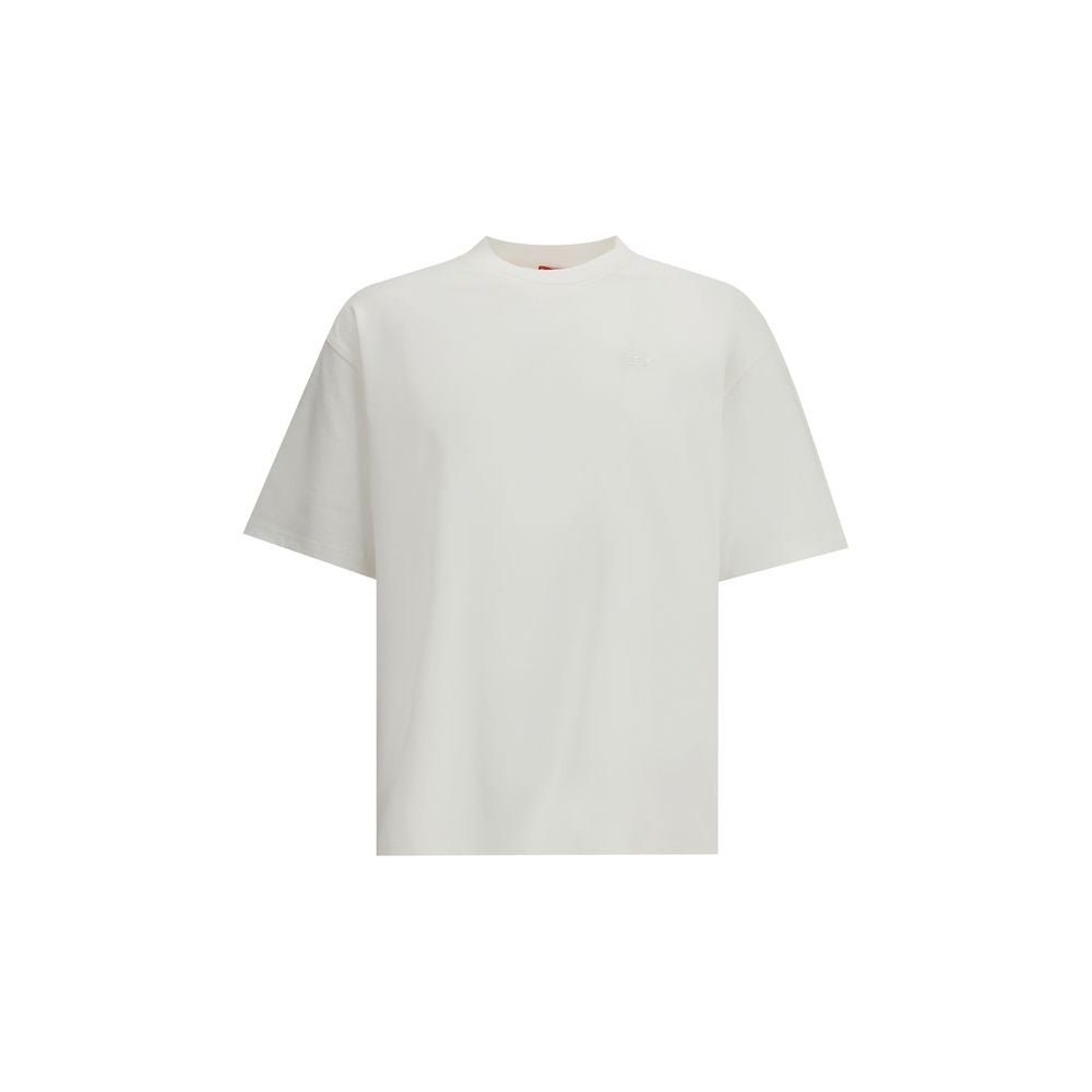 Diesel White Cotton T-Shirt | Regal Royce