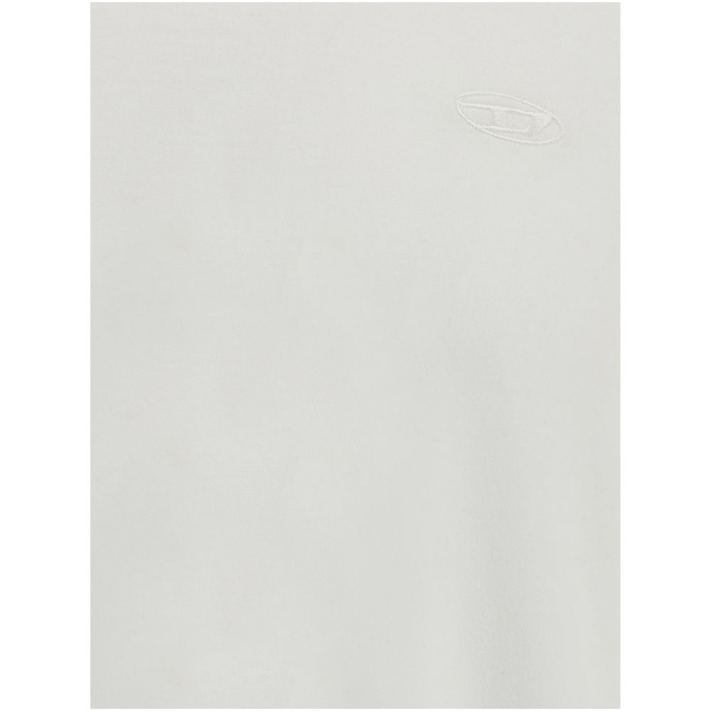 Diesel White Cotton T-Shirt | Regal Royce
