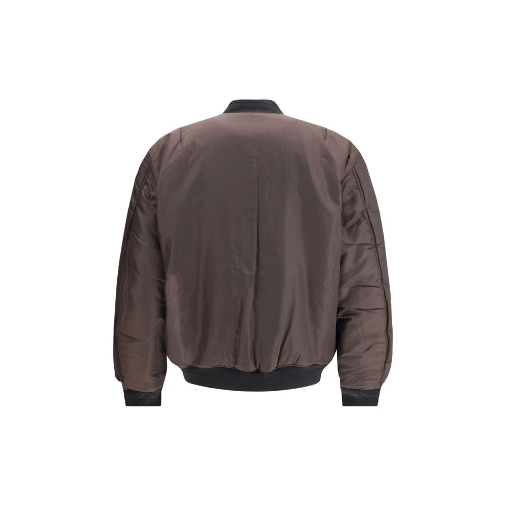 Diesel Black Polyamide Bomber | Regal Royce