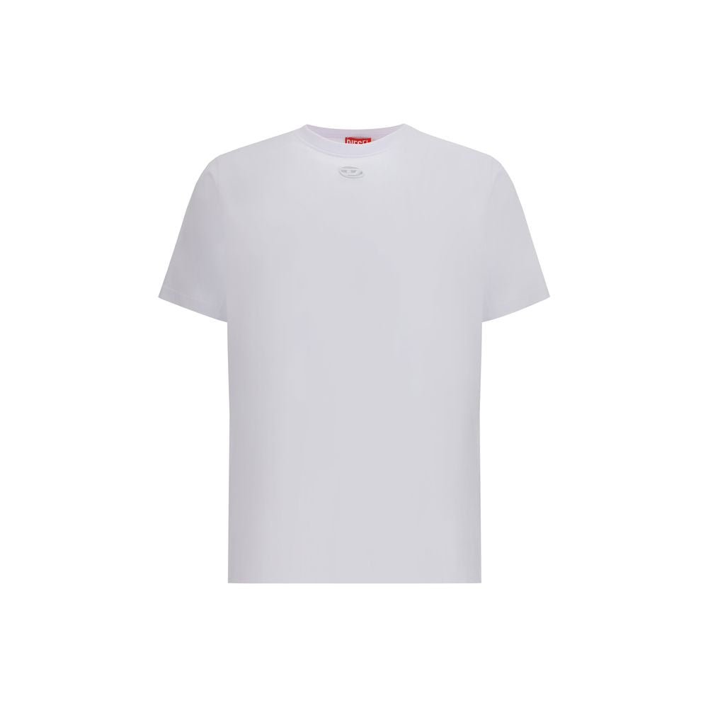 Diesel White Cotton T-Shirt | Regal Royce