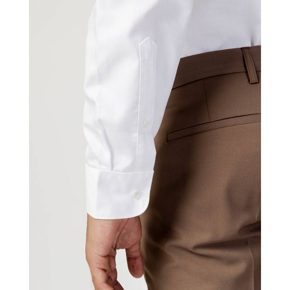 Selected White Cotton Dress Shirt | Regal Royce