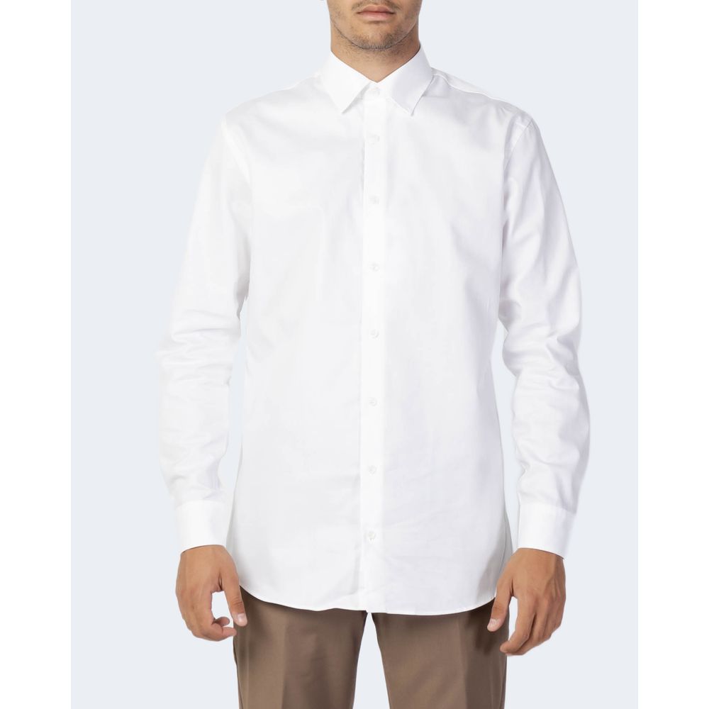Selected White Cotton Dress Shirt | Regal Royce
