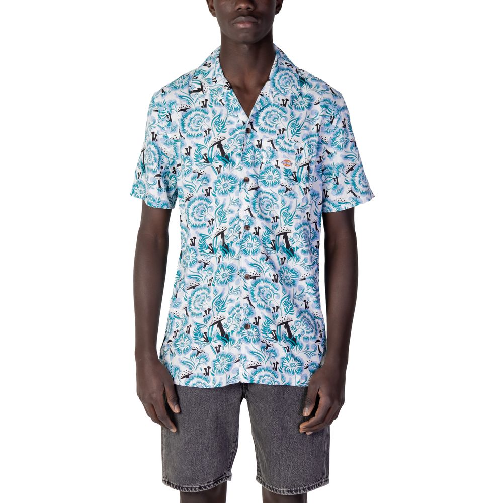 Dickies Blue Cotton Shortsleeve Shirt | Regal Royce