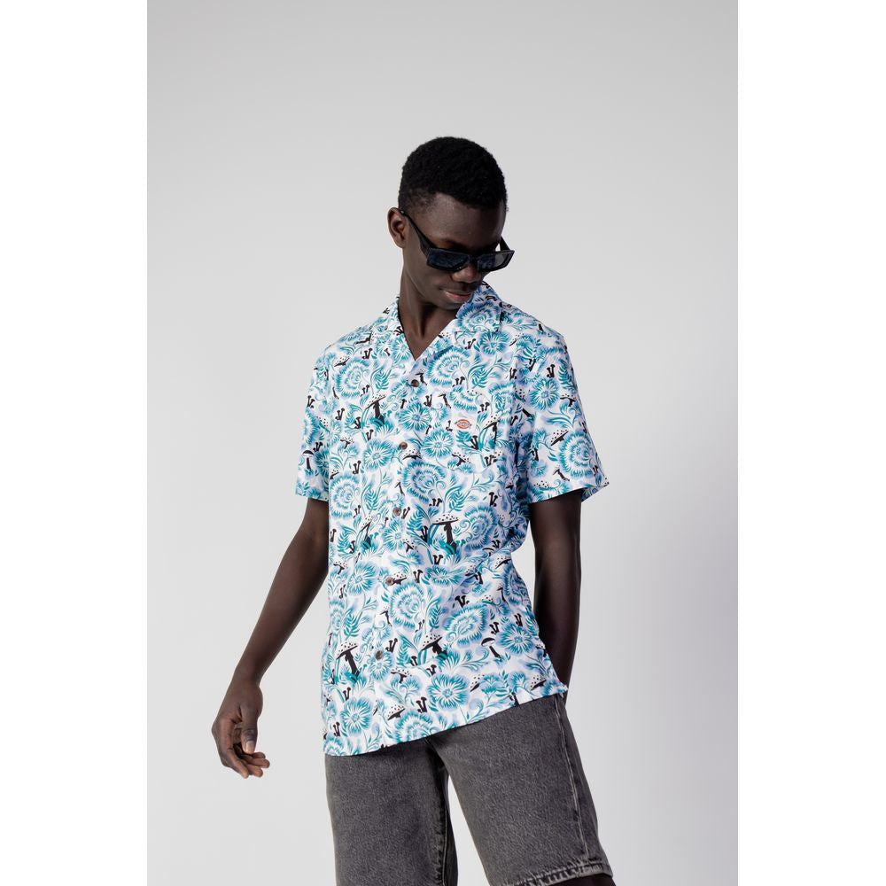 Dickies Blue Cotton Shortsleeve Shirt | Regal Royce