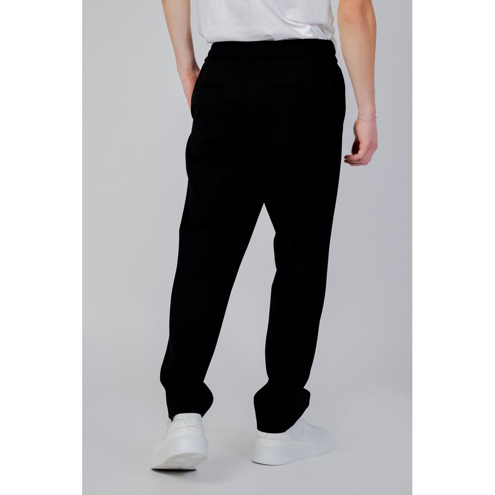 Hugo Boss Black Polyester Casual Pants | Regal Royce