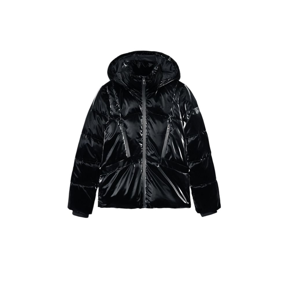 Desigual Black Polyester Coat