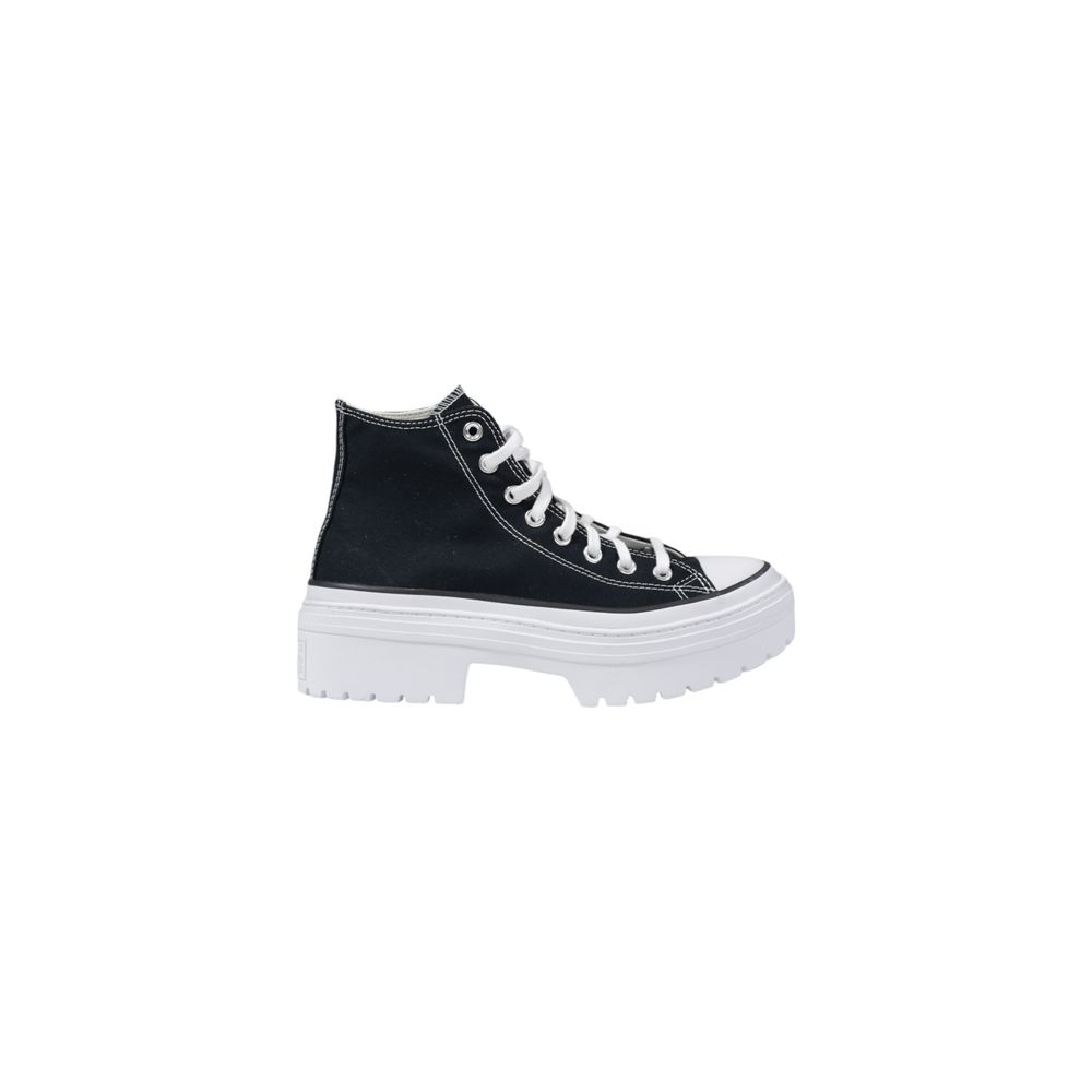 Converse Black Fabric Chunky Sneakers | Regal Royce
