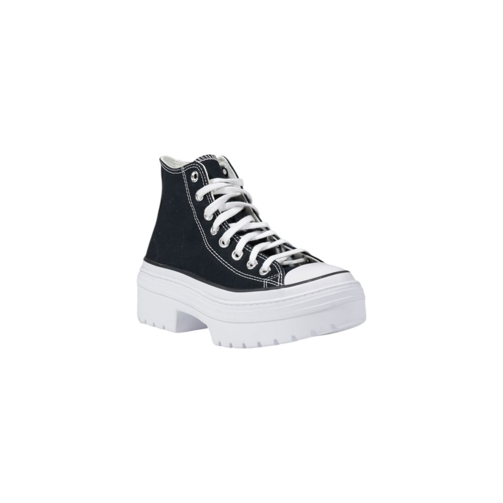 Converse Black Fabric Chunky Sneakers | Regal Royce