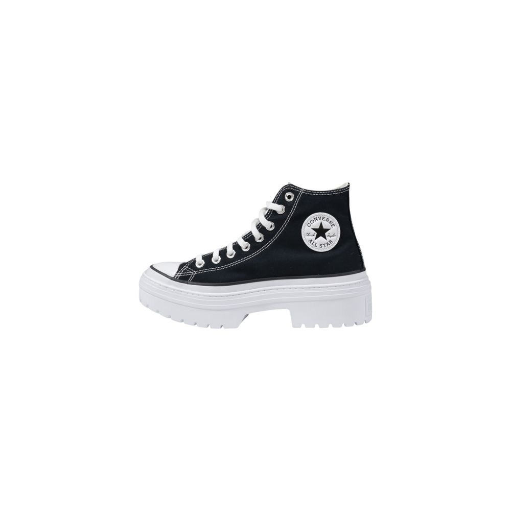 Converse Black Fabric Chunky Sneakers | Regal Royce