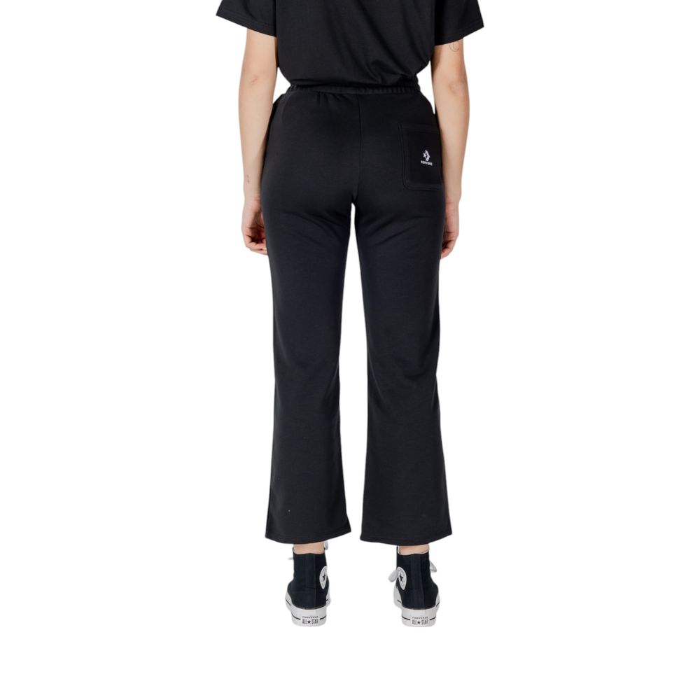 Converse Black Cotton Joggers (Workout Pants) | Regal Royce