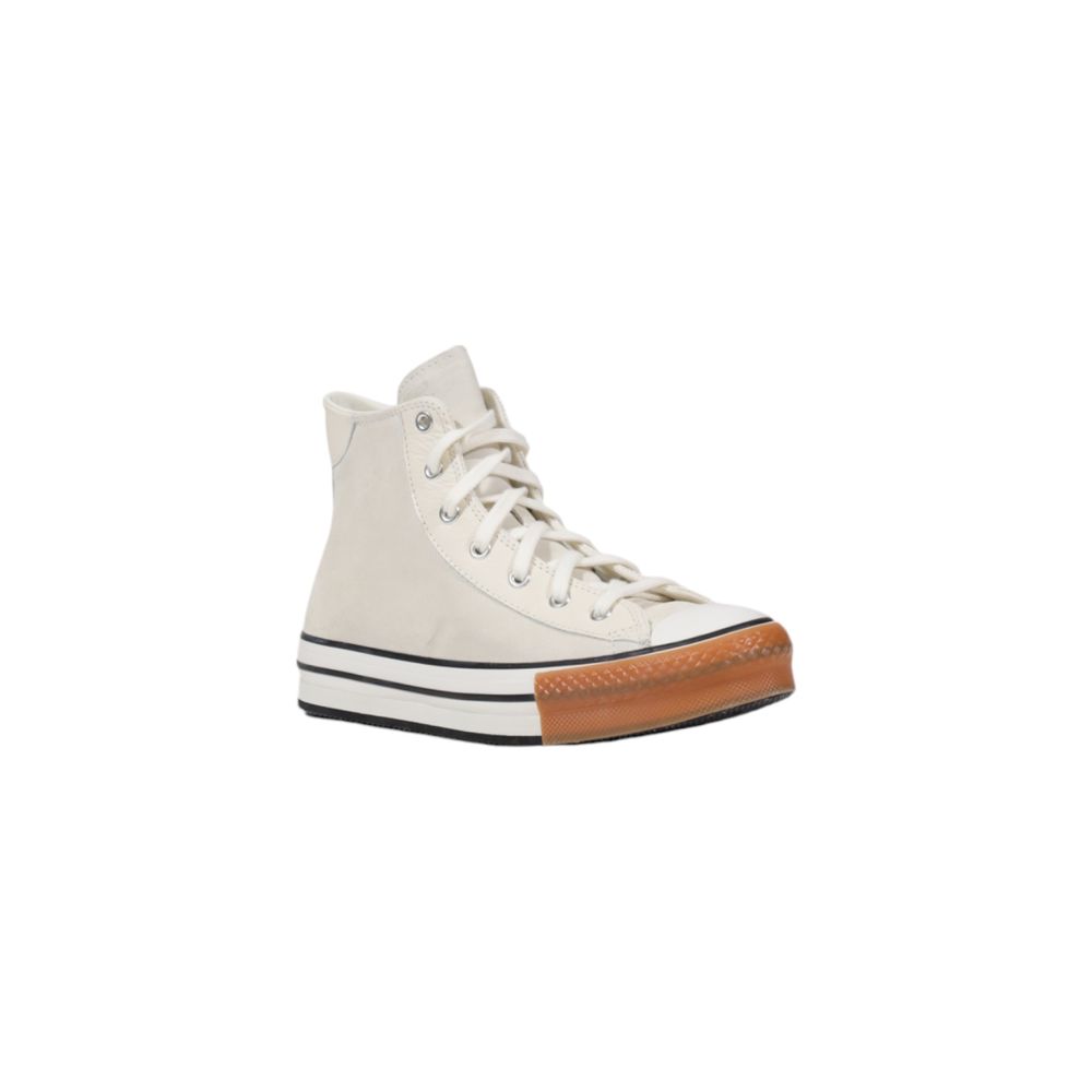 Converse Cream Leather High Top Sneakers | Regal Royce
