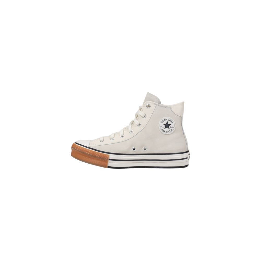 Converse Cream Leather High Top Sneakers | Regal Royce