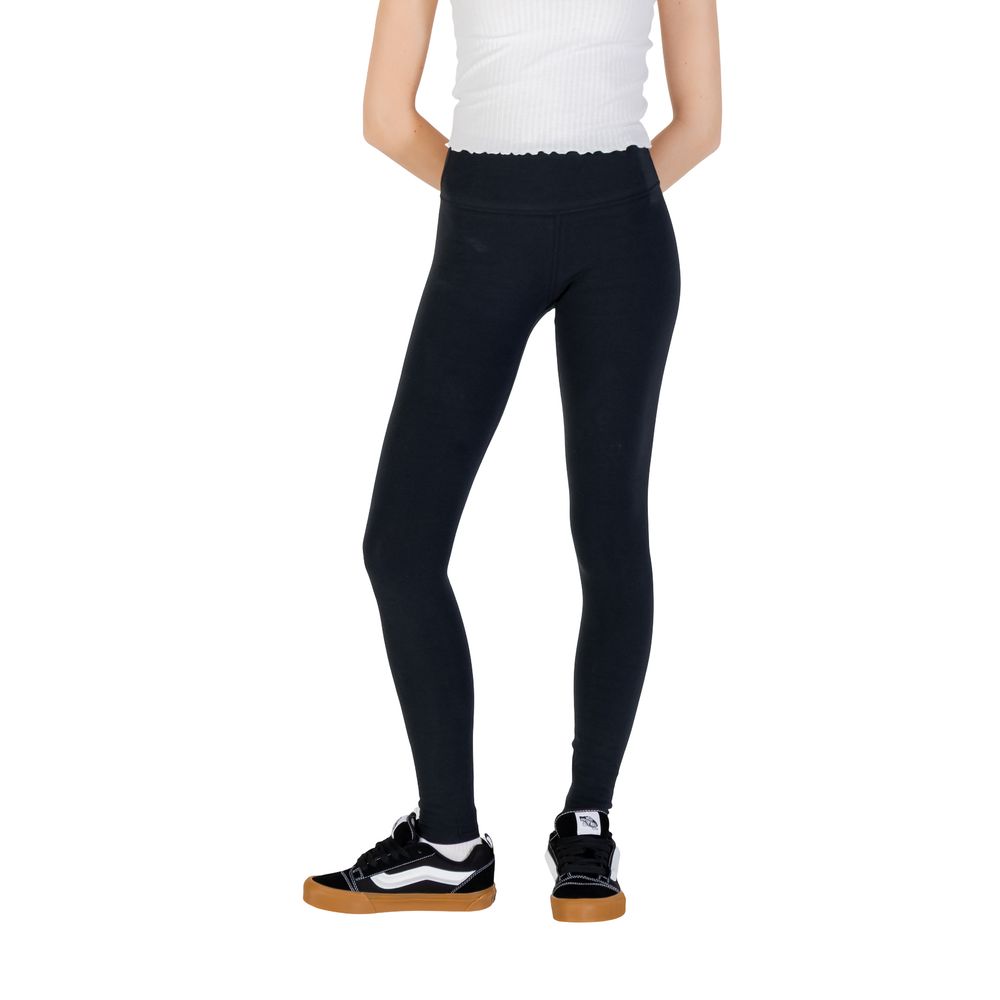Converse Black Cotton Leggings | Regal Royce