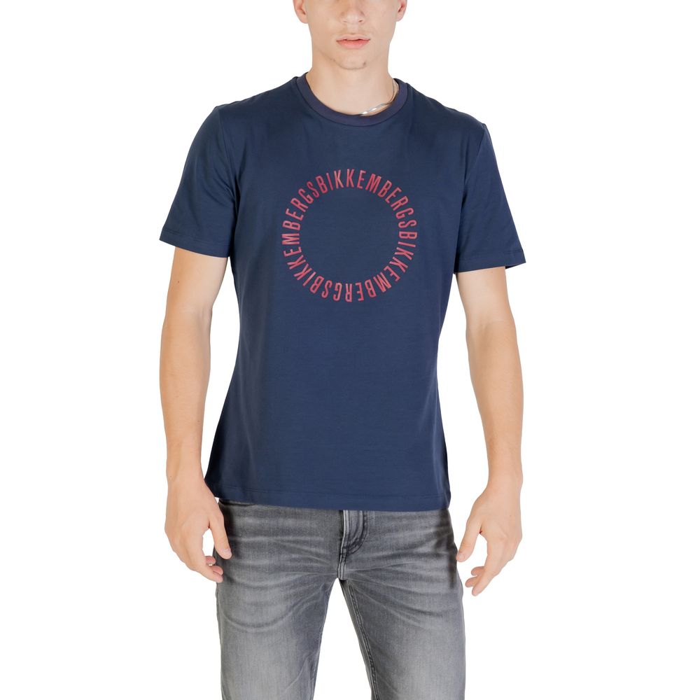 Bikkembergs Blue Cotton T-Shirt