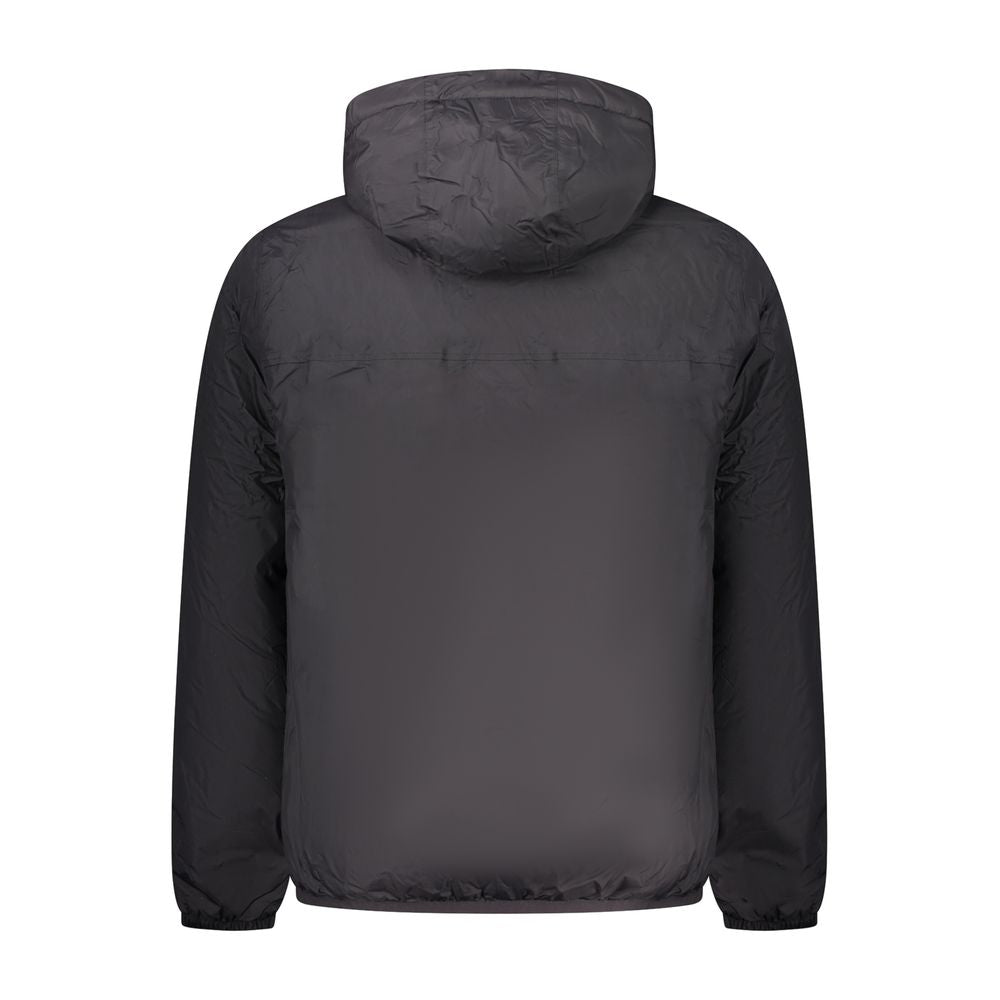 K-WAY Black Polyamide Men Jacket