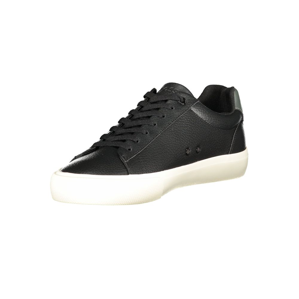 Hugo Boss Black Polyester Men Sneaker