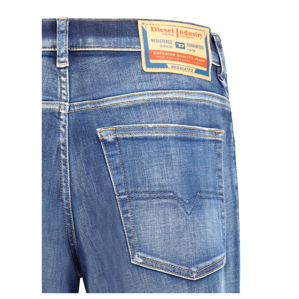 Diesel Blue Cotton Slim Fit Jeans | Regal Royce