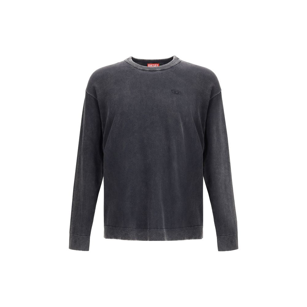 Diesel Gray Cotton Sweatshirt | Regal Royce