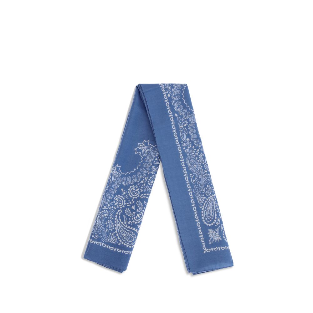 Destin Blue Cashmere Scarf