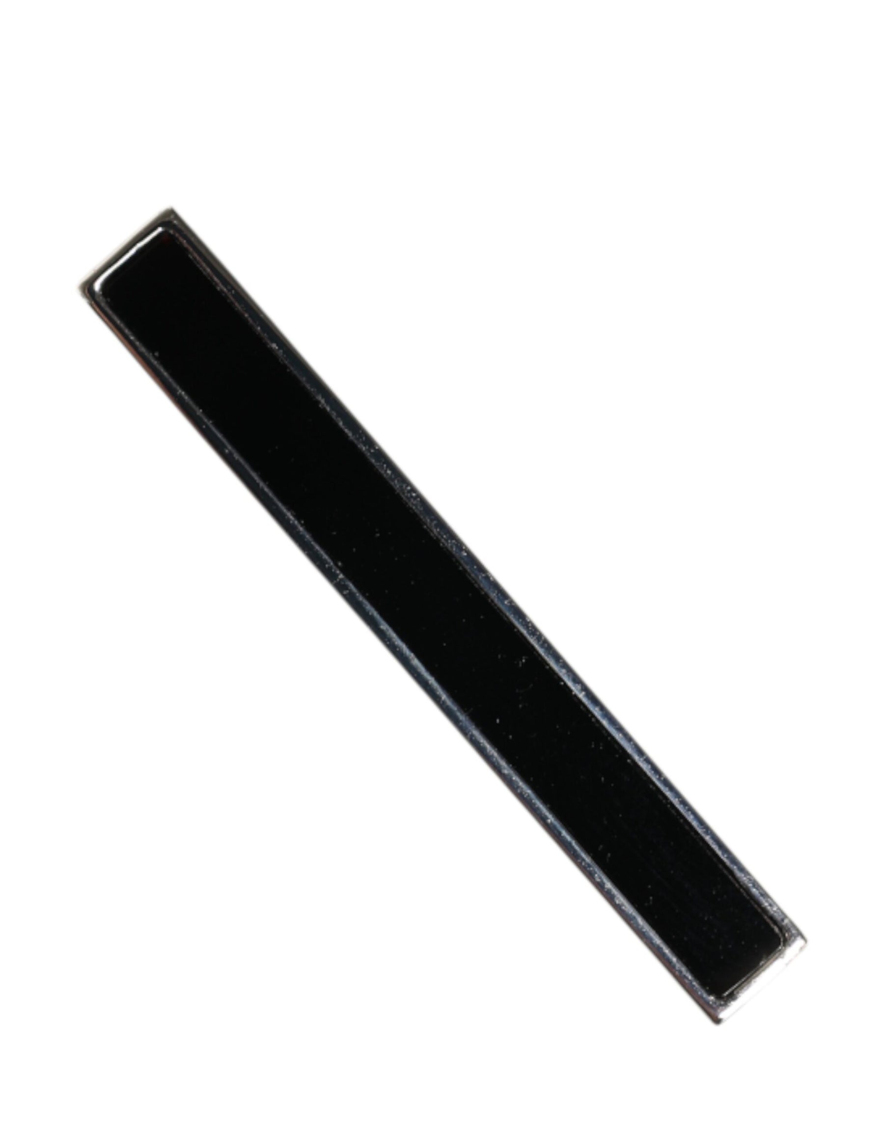 Dolce & Gabbana Silver Tone Brass Logo Branded Men Accessory Tie Clip Bar | Regal Royce