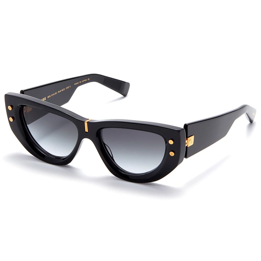 Balmain Black Acetate Sunglasses | Regal Royce