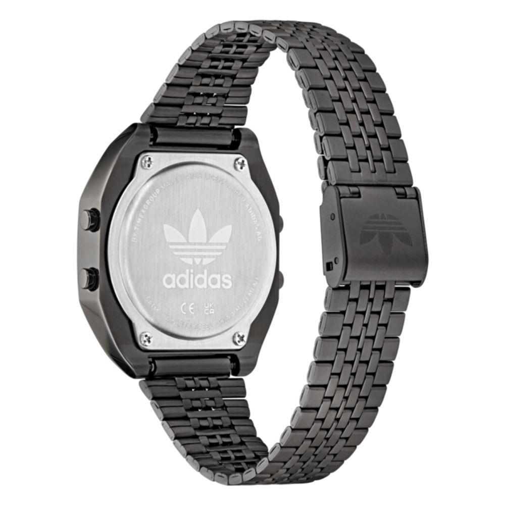 Adidas Black Stainless Steel Digital Watch | Regal Royce