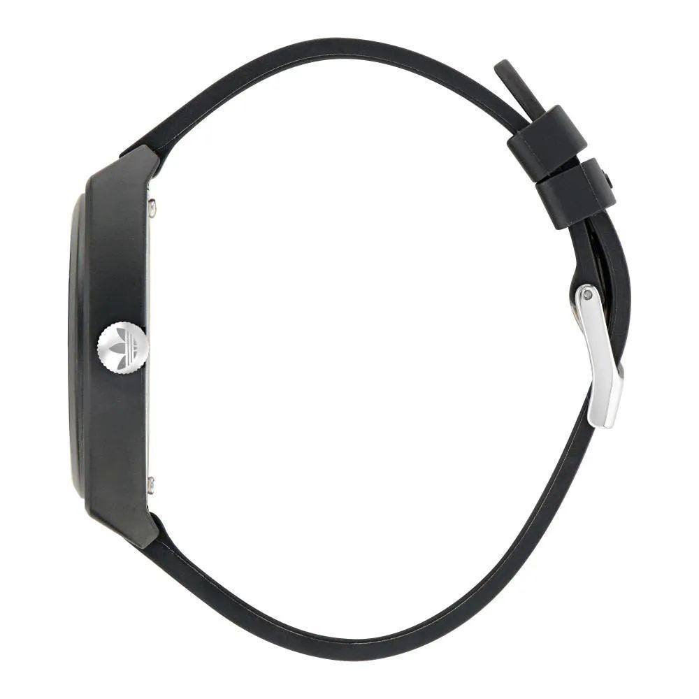 Adidas Black Synthetic Dress Watch | Regal Royce