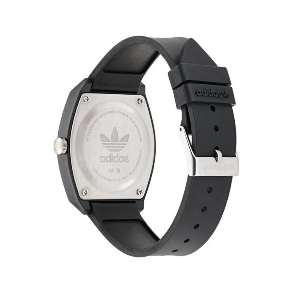 Adidas Black Synthetic Dress Watch | Regal Royce