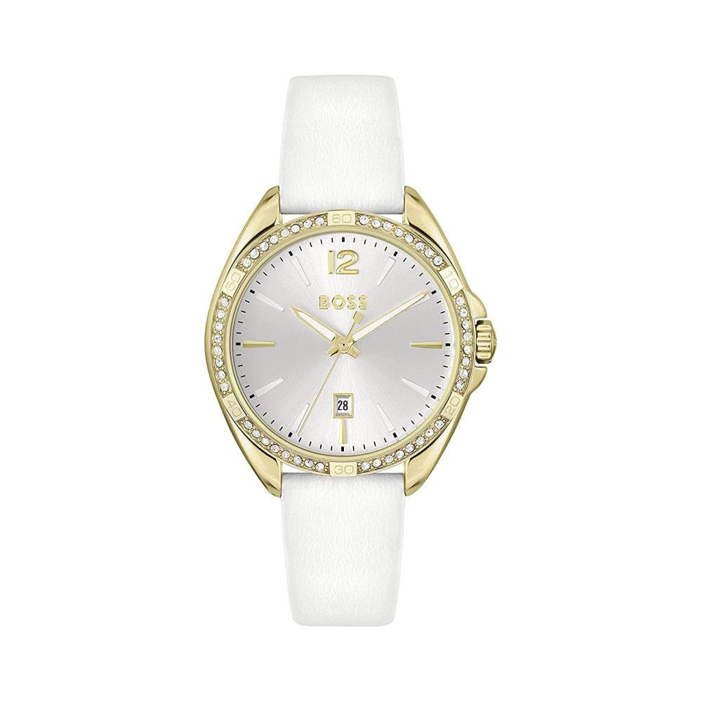 Hugo Boss White Stainless Steel Dress Watch | Regal Royce