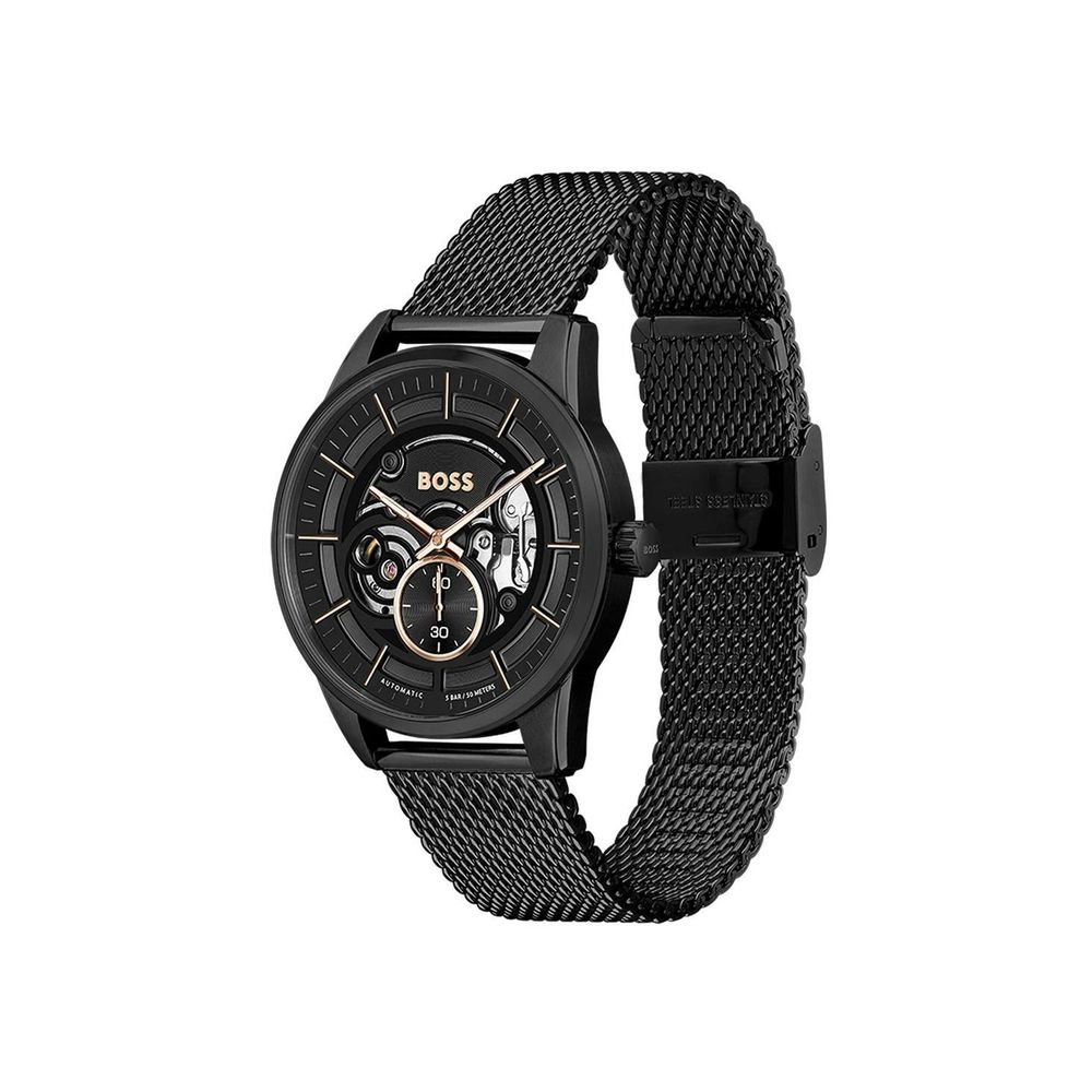 Hugo Boss Black Stainless Steel Dress Watch | Regal Royce
