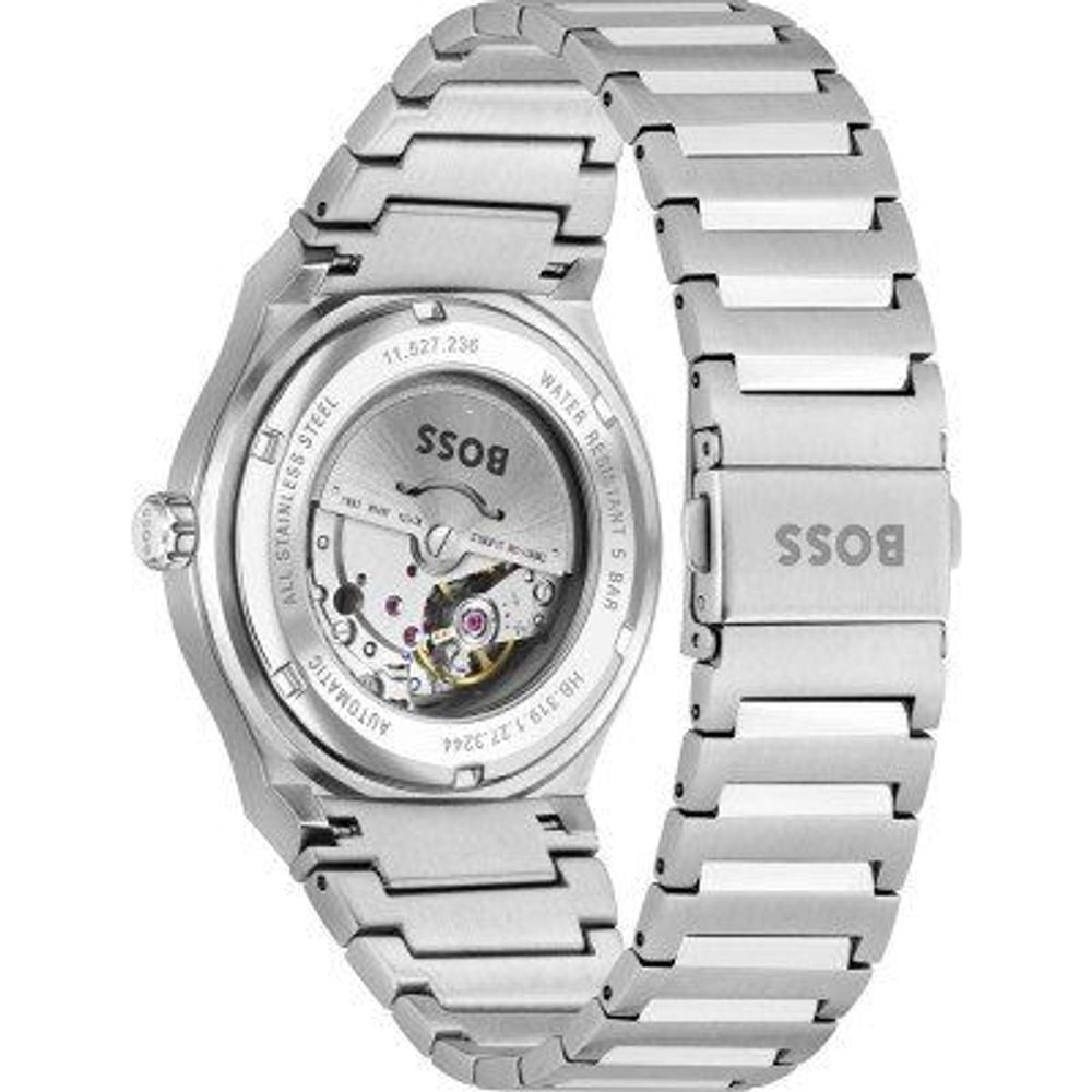 Hugo Boss Gray Stainless Steel Dress Watch | Regal Royce