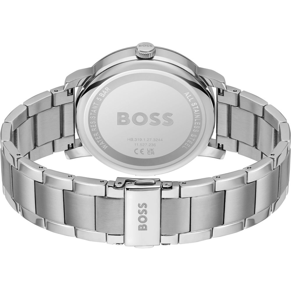 Hugo Boss Gray Stainless Steel Dress Watch | Regal Royce