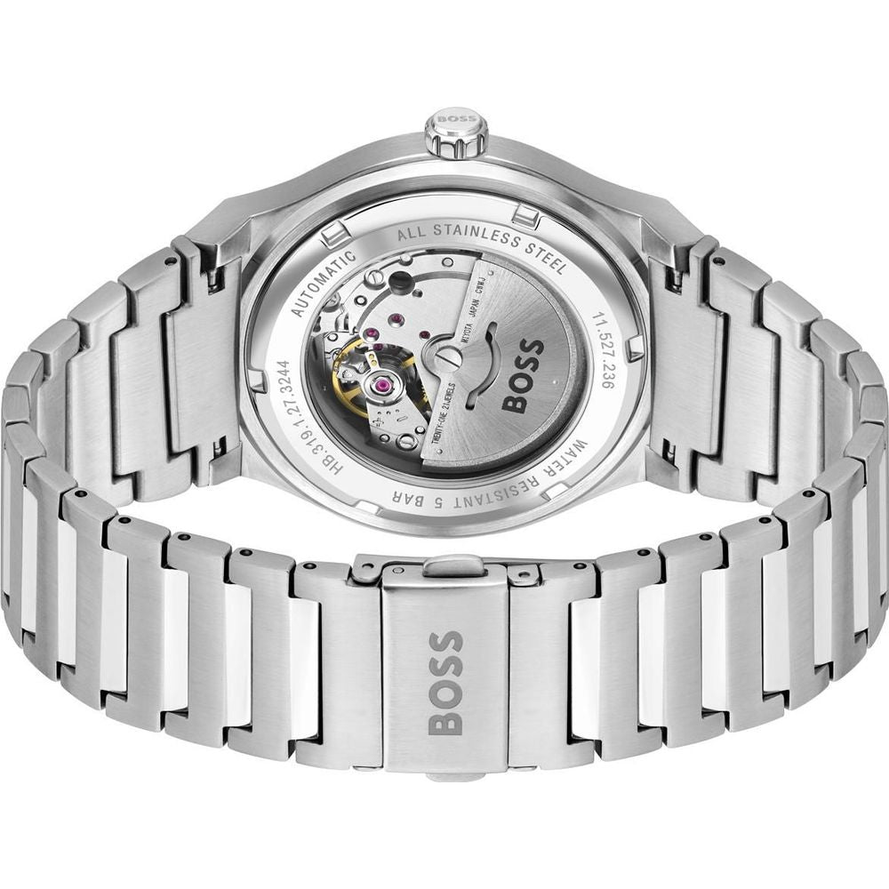 Hugo Boss Gray Stainless Steel Dress Watch | Regal Royce