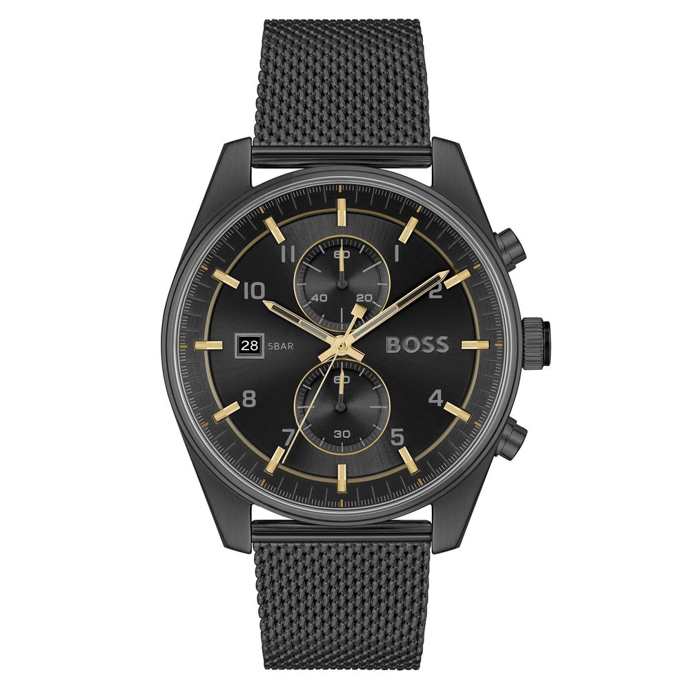 Hugo Boss Black Stainless Steel Dress Watch | Regal Royce