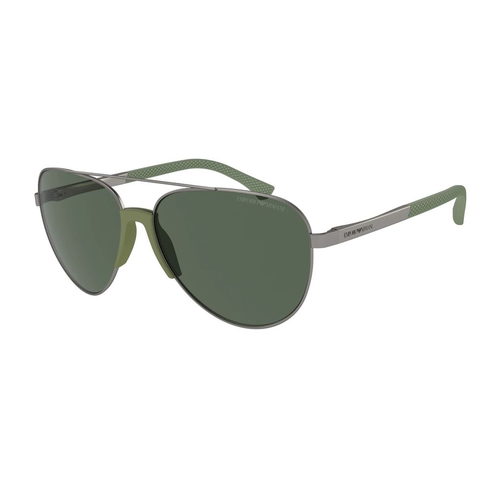 Emporio Armani Gray Metal Sunglasses | Regal Royce