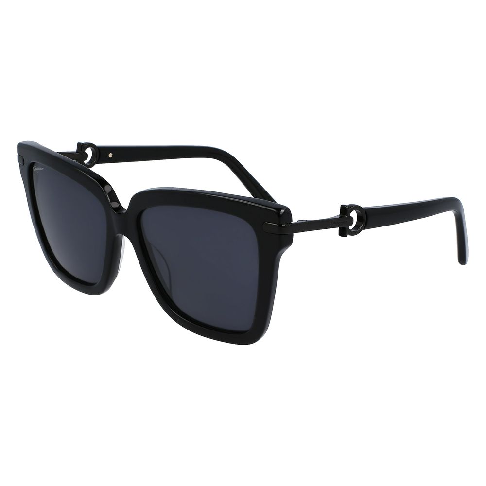 Ferragamo Black Acetate Sunglasses | Regal Royce